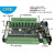 plc工控板JK2N 兼容FX2N 模拟量 脉冲多点位控制板 JK2N14点 改版定制继电器MR