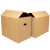 10个装五层特硬大纸箱子搬家纸箱快递打包箱整理收纳神器纸箱盒子 五层特硬无扣 403030cm十个装