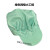 SMVP定制适用于靜電帽0.5网格女工尘工作洁净格子鸭舌大工帽子 绿色