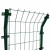 得豫工品 铁丝围栏 双边丝护栏 隔离网栅栏 高速公路护栏网 双边丝5mm*1.8m高*3m长+立柱 单位：件