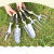 流彗菜园全套工具不锈钢盆栽园艺套装铝合金套装铲子种植松土养花种菜 松土挖坑两件套（入门种植）