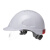 成楷科技 CKT-NTC-3W ABS安全帽 工地建筑施工防砸抗冲击透气安全帽带眼镜款 白色