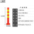 工品库 PE警示柱75cm道路交通弹力反光防撞柱 抗撞耐压停车位安全隔离路障锥 蓝白PE警示柱
