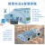 温控箱智能温度自动配电箱大棚养殖温度控制柜远程水泵风机控制箱 浅蓝色