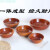 芳瑾（fangjin）木碗酸枣木西式欧式大号实木整木碗饭碗菜碗汤碗面碗沙拉盘 直径25-26高8cm配托盘盖盖