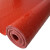冰禹 BYyc-401 PVC塑料防滑垫 走廊橡塑胶地垫 红色铜钱纹1*1m【黑底加厚2.2~2.5mm】
