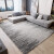 绅士狗 意式极简轻奢灰色地毯客厅降噪 现代简约茶几毯 卧室满铺床边毯 尼格罗 2.4米*3.4米 重约33斤