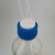 流动相液相溶剂瓶液相色谱试剂瓶HPLC瓶2505001000ml蓝盖试剂瓶 1000ml透明含盖2孔