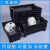 星舵SMT圆盘盒黑色塑料加厚电容电阻电子料存放周转物料零件盘 小号SMT圆盘盒