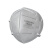太行优护TH2210 KN95头戴折叠口罩 防雾霾防颗粒白色立体式 单只