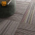 爱柯部落 方块毯办公室拼接地毯 会议客厅满铺防滑地垫装隔音地毯50cm×50cm（4片）驼色条纹110132