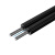 双下（SUAXUA）SX-GP341-1B 皮线光纤光缆 室内3.0单模单芯 1芯2钢丝 光纤线 100米/卷 黑色