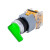 APT LA39-B 旋钮 LA39-B2-11CXS/g 自复位圆形选择开关 绿色  长柄  22mm