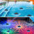 矢向太阳能诱虫灯 浮动泳池灯 LED游泳池灯 户外室外RGB变色防水泳池 10 *10 *6（liｍi）1个装