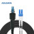 信捷(ABLEMEN) 野战光缆 LC-LC单模双芯150米铠装拉远光缆 一端带圆形护套防水接头
