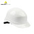 代尔塔/DELTAPLUS102011PP无孔白色安全帽1顶+1个logo双色单处印制不含车贴编码工程建筑施工头盔