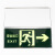 HYSTIC 安全出口标识牌 自发光标牌指示牌墙贴 夜光消防【墙贴】左向/1张 HZL-332