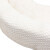 赫思迪格 工业吸油条（1条) 吸附棉条 清理围堵吸油棉条吸油栅 白色条7.6cm*3.6m JG-1762