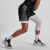 有志者（UZIS）极简科技极跃运动短裤男夏季冰感健身跑步篮球球裤悬浮 黑灰色 M
