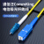 通信汪（CommKing）电信级光纤跳线 光纤熔接尾纤UPC 收发器3米跳线 ST-ST单模单芯 FPC-44S3