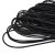 筑采（ZHUCAI） 黑色乳胶弹力绳高弹力松紧绳皮筋 1mm（200米）1捆价