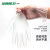 爱马斯AMMEX 一次性手套橡胶手套乳PVC手套检查卫生工业清洁无粉劳保防护透明GPX3CKRT 家庭装GPX3KRT(100只/盒) M
