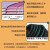 健威神无畏契约周边鼠标垫 游戏加厚Valorant瓦罗兰特电竞防滑桌垫 深紫色 A4 900x400mm x 3mm