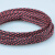 蛇皮网6mm三织加密型PET编织网尼龙网避震网护线网套线网管工业品 黑红