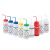 清洗瓶带标签彩色塑料弯头耐科学药品油墨印刷 1-8542系列 1-8542-09	11646-0638无标记1个