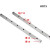  KYCH  HGH方块型 HGW法兰型  HGR导轨 直线导轨滑块线轨滑轨（可定制） HGR导轨 35-100MM/0.1米 