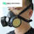 LISM防毒面具口罩活性炭面罩喷漆化工半面具放毒气甲醛带阀NP306半面 NP306面具+RC205滤盒2个