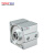 山耐斯（TWSNS）sda100薄型气缸标准气动元件 SDA100*35mm行程 