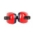 3M隔音耳罩防噪音睡眠工业降噪30db 黑红色1425耳罩 2副