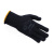 Ansell 安思尔FiberTuf 76-501 PVC点塑手套 防滑耐磨劳保手套 1副 黑色 9码