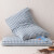 洁丽雅荞麦枕头枕芯家用成人护颈椎助睡眠酒店单人专用枕头芯一对 海兰+浅粉(35x55cm)(一对装)