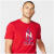 诺帝卡（NAUTICA）男短袖T恤圆领休闲帆船印花棉质SKT001 BJ  Red XL