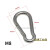 1.5mm-6mm钢丝绳安全绳防坠绳 威亚绳 音箱保险绳 舞台灯光保险绳 不锈钢弹簧扣880