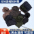 岩棉防护服工作衣透气玻璃纤维养殖防臭喷漆防尘衣分体男女同款 黑色套装 小码(90斤-125斤)