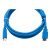 昆仑通态  信捷  显控触摸屏PLC编程电缆USB线下载通讯线 蓝色 5米