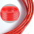 德力西电气（DELIXI ELECTRIC）电线电缆BVR1平方单芯多股铜线 100米/盘 黑色火线（定制）