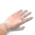 塞莫诗 一次性手套 PVC透明防护手套食品级 防水清洁工业美容美发保洁居家日用V902TP   100只 透明中号M