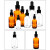 透明螺口玻璃滴管瓶 滴瓶茶色多规格密封滴瓶精油瓶10203050100 试剂瓶 棕色30ml