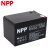 NPP/耐普蓄电池NP12-12AH 免维护胶体蓄电池12V12AH 适用于门禁 电梯 消防应急电源