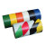 者也（ZYE）PVC黑黄斑马线警戒安全地面5S标识彩色划线地板胶带黑黄红白绿 4.8cm*18m