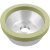 陶瓷结合剂金刚石砂轮碗型100mm磨PCD2FPCBN刀具合金钨钢金钢石刀 粒度150#