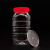 适用1000G蜂蜜瓶塑料瓶子2斤装pet密封罐1千克加厚包装蜜糖桶 2斤圆白 130个带内盖 加厚瓶