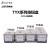 TAYEE上海天逸电器开关盒TYX1防水ABS 2位按钮盒2 3 4孔 TYX1S 1P TYX5(200*150*105) 5孔