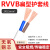RVVB国标护套线2芯0.5 0.751.5 2.5平方白色黑色软平行电源线 国标白色扁形 软芯 2X0.5平方1米