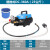 电动试压泵便携式DSY-25公斤双缸大流量地暖管道水管测压机打压泵 便携式试压泵DC-360A(25公斤)