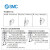 SMC SY5120-1LOZE-C8-F2 5通电磁阀SY5000系列直接配管型单体式2位单电控 L形插座式不带插头带指示灯手动